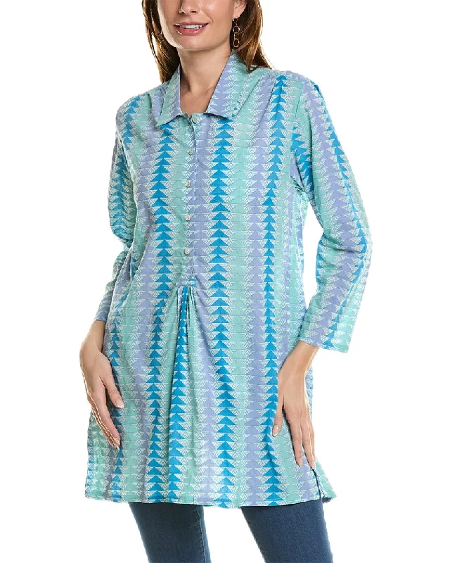 Beach to Bistro Triangle Print Tunic