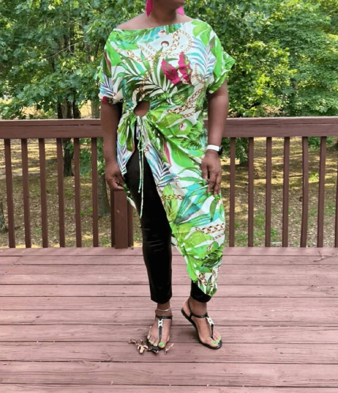 Plus Size 1X / green