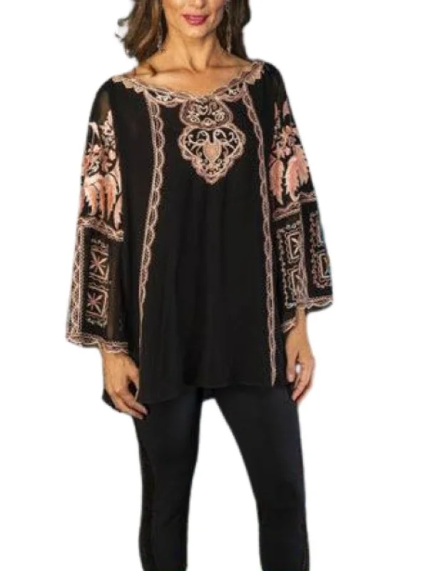 Women's Flirt Tunic In Black