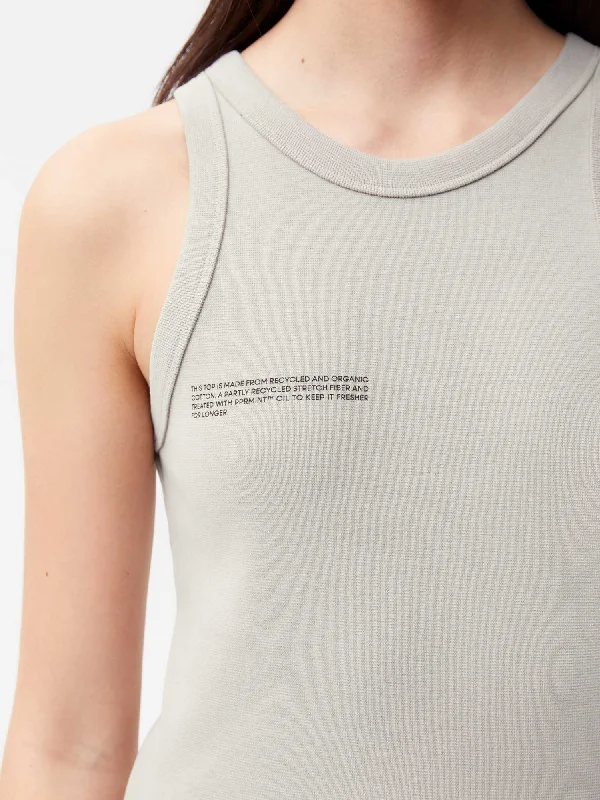 Women's Recycled Cotton Tank Top—stone