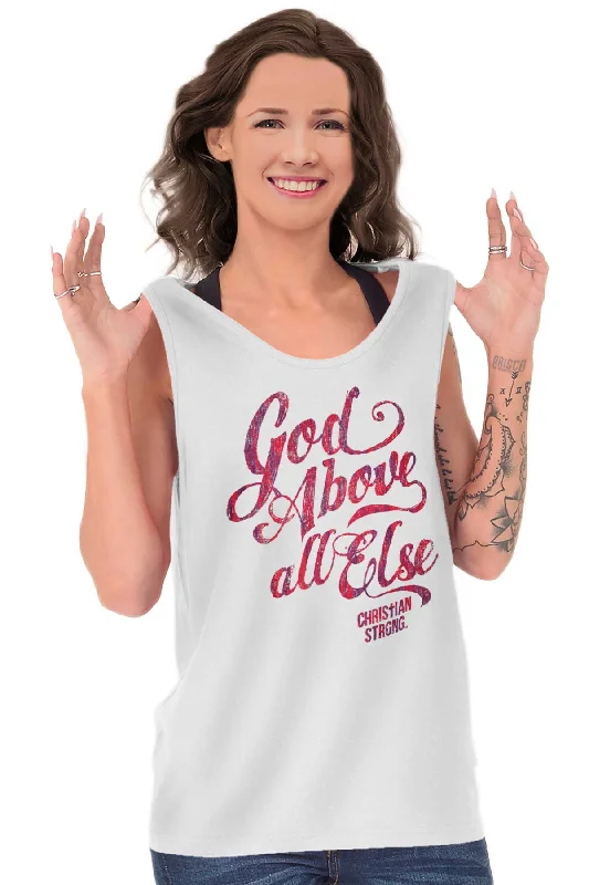 Above All Else Tank Top