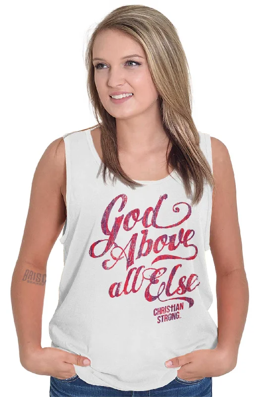 Above All Else Tank Top