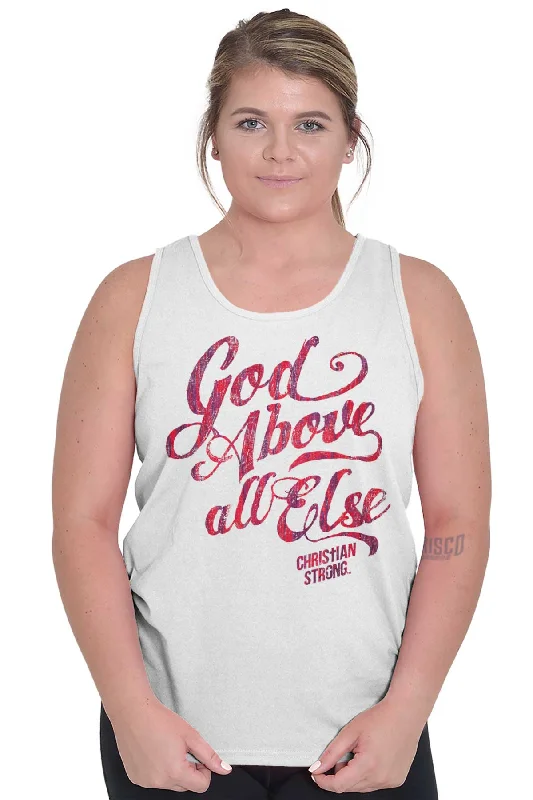 Above All Else Tank Top