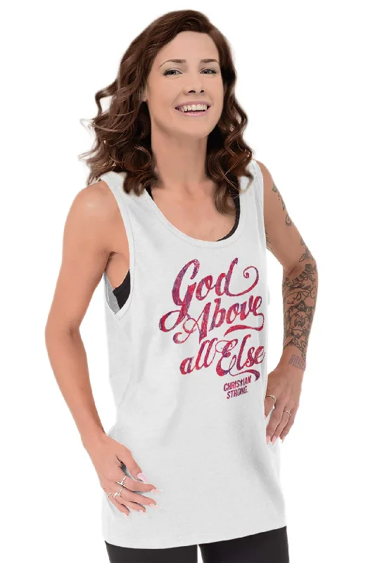 Above All Else Tank Top