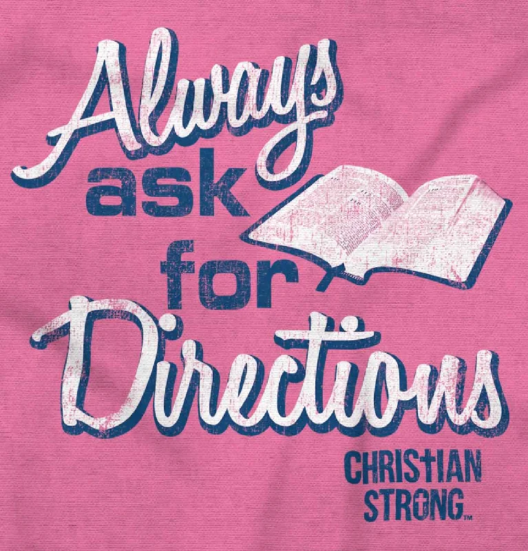 Always Ask Ladies T Shirt