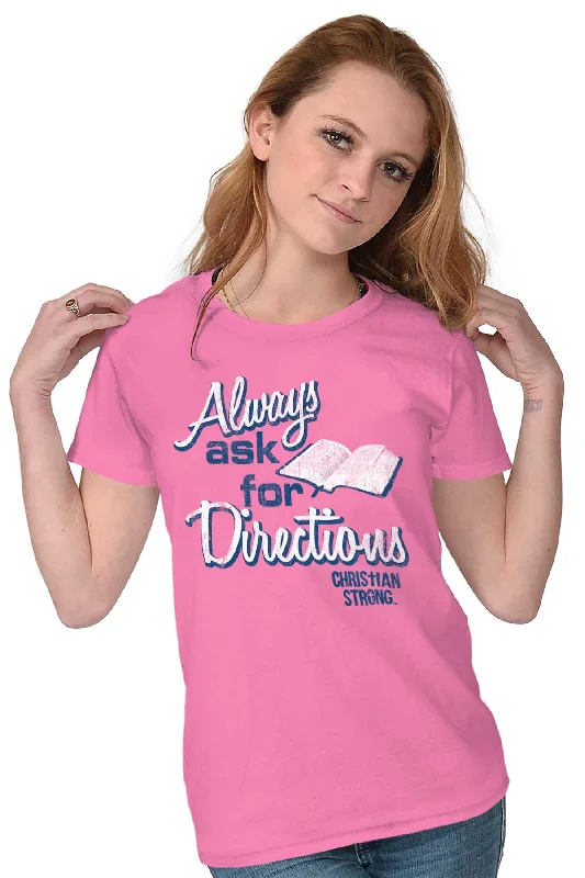 Always Ask Ladies T Shirt