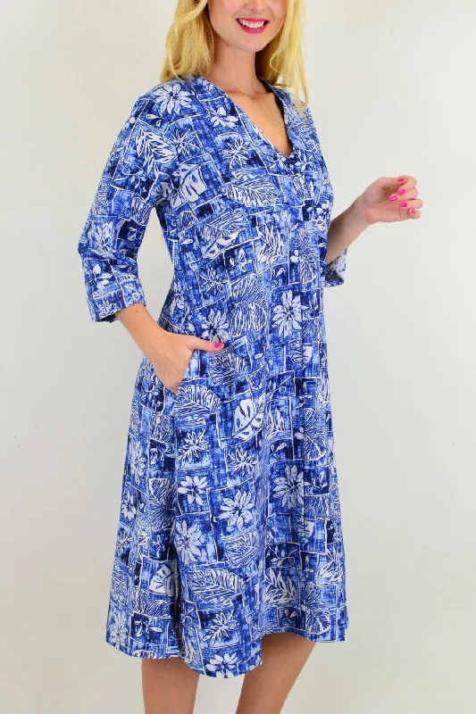 Helens Hawaii Linen Tunic Dress