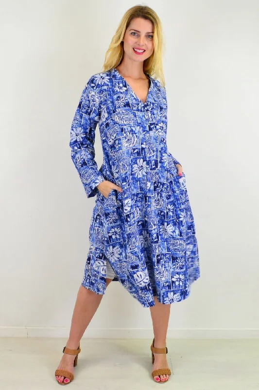 Helens Hawaii Linen Tunic Dress