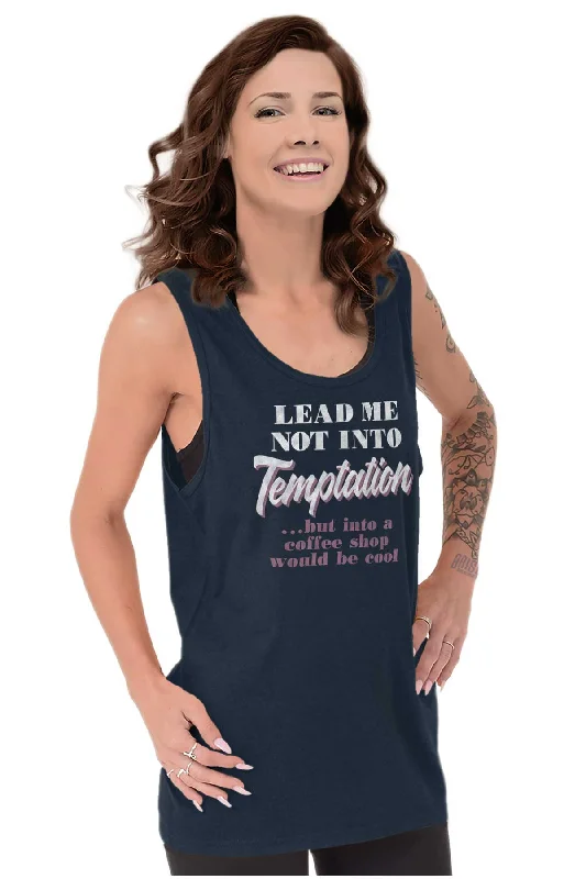 Lead Me Not To Temptation Tank Top