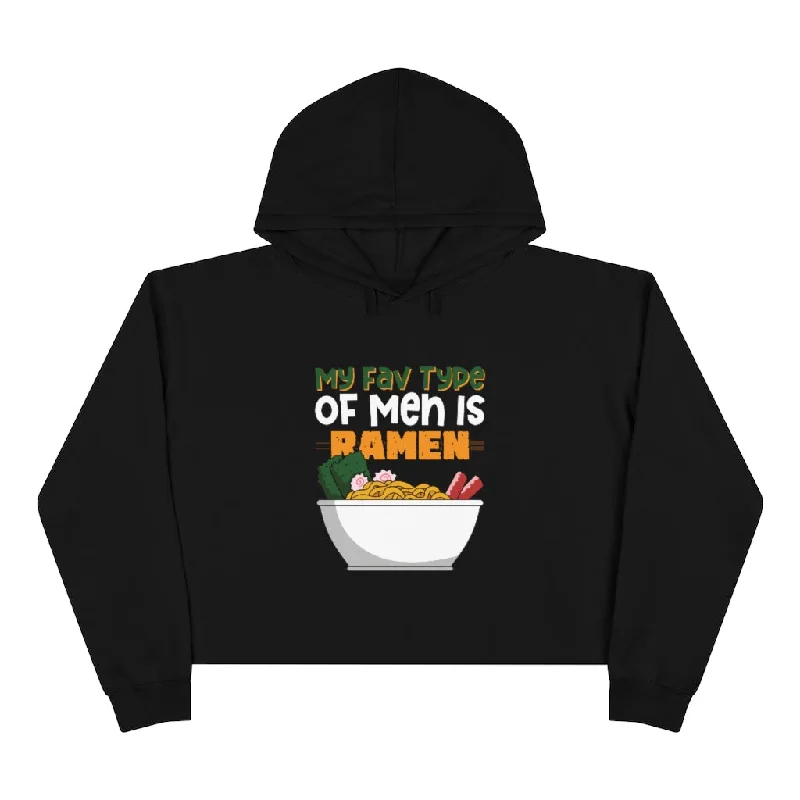 My favorite kind of men crop hoodie