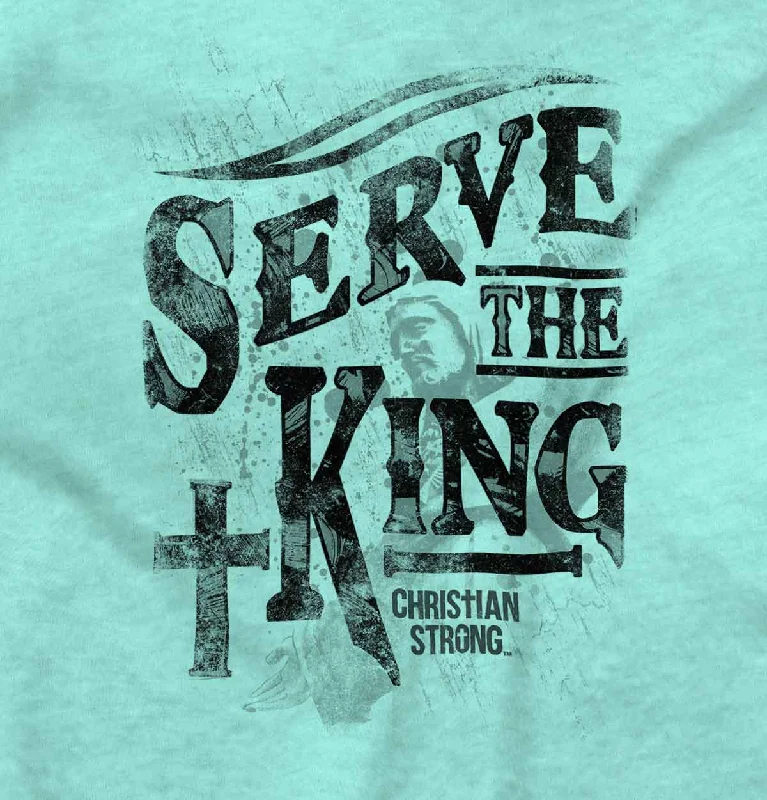 Serve The King Racerback Tank