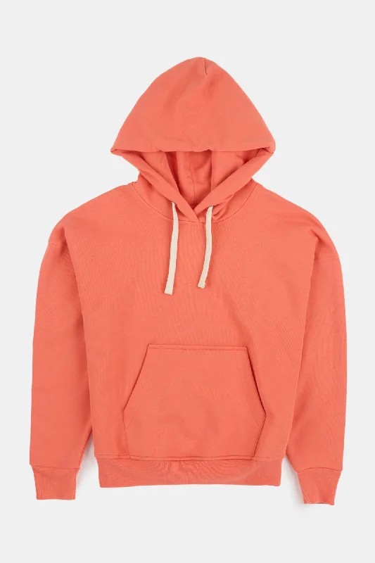 Women's Hooded Sweatshirt - Peach