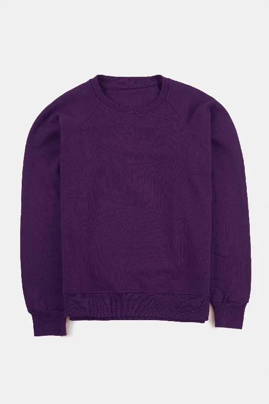 Women's Raglan Sweatshirt - Purple