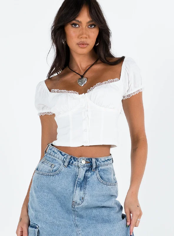 Karian Top White