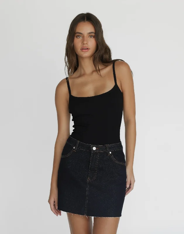 Malina Bodysuit (Black)