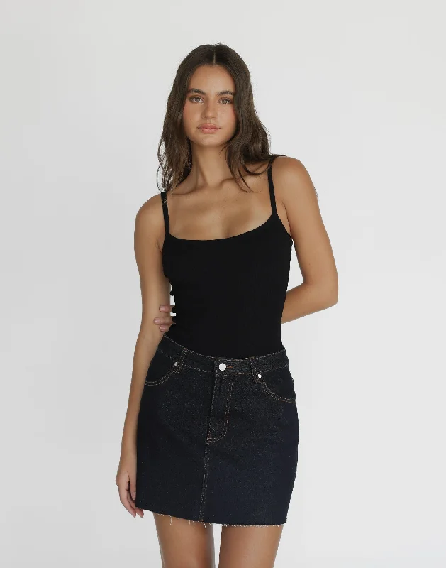 Malina Bodysuit (Black)