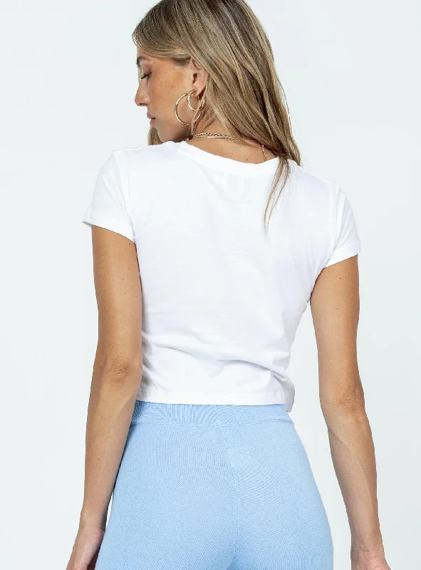 Jodie Stamp Tee Ivory