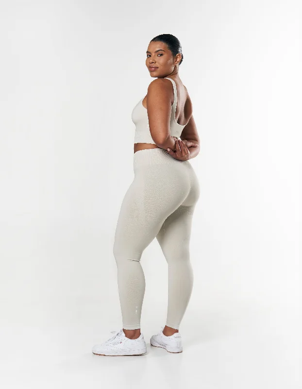 Seamless Low back Crop - Dove