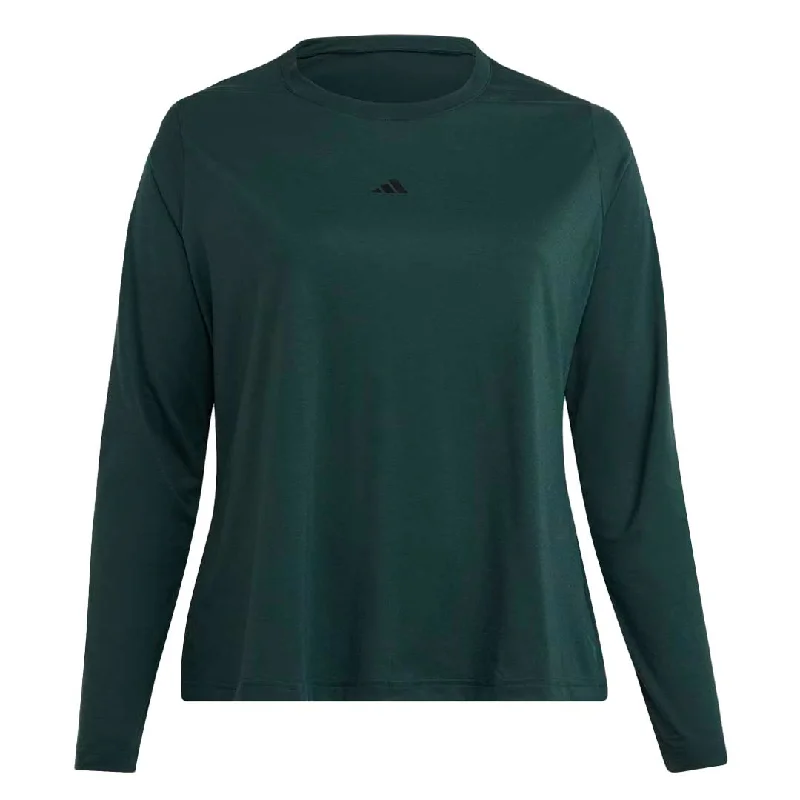 adidas - Women's Authentic Balance Yoga Long Sleeve T-Shirt (Plus Size) (HZ6324)