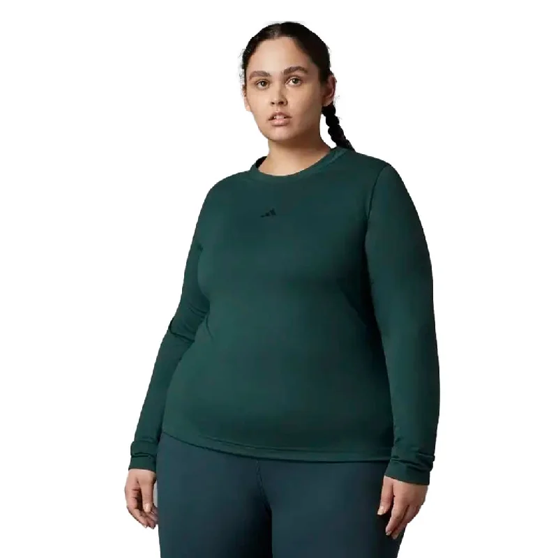 adidas - Women's Authentic Balance Yoga Long Sleeve T-Shirt (Plus Size) (HZ6324)