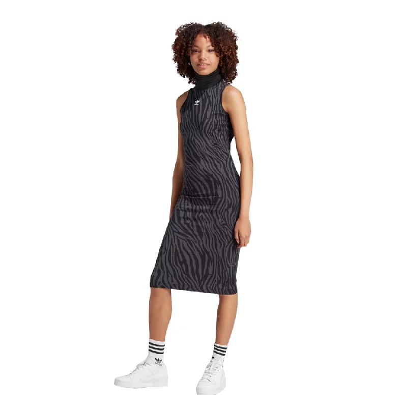 adidas - Women's Originals Allover Zebra Print Dress (IJ7088)