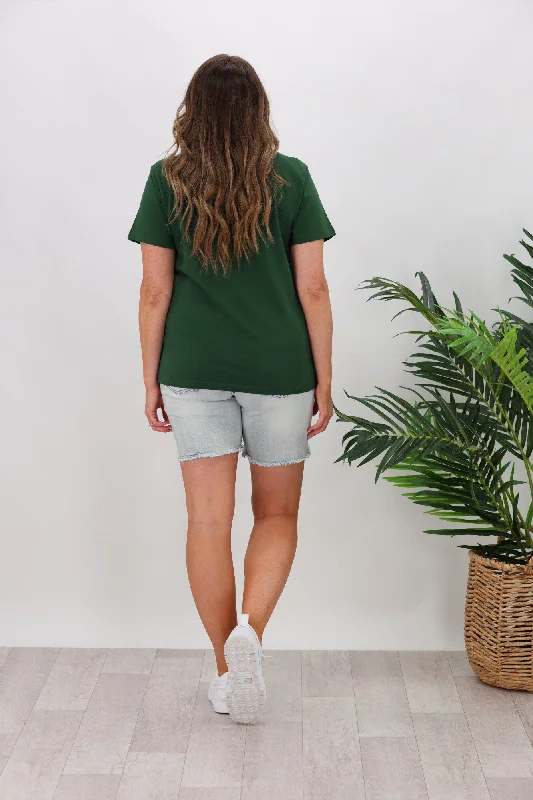 As Colour Maple Tee Forest Green