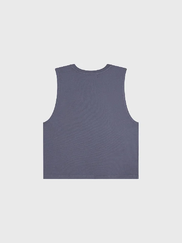 BARRY'S DUSTY BLUE COTTON LEGEND TANK