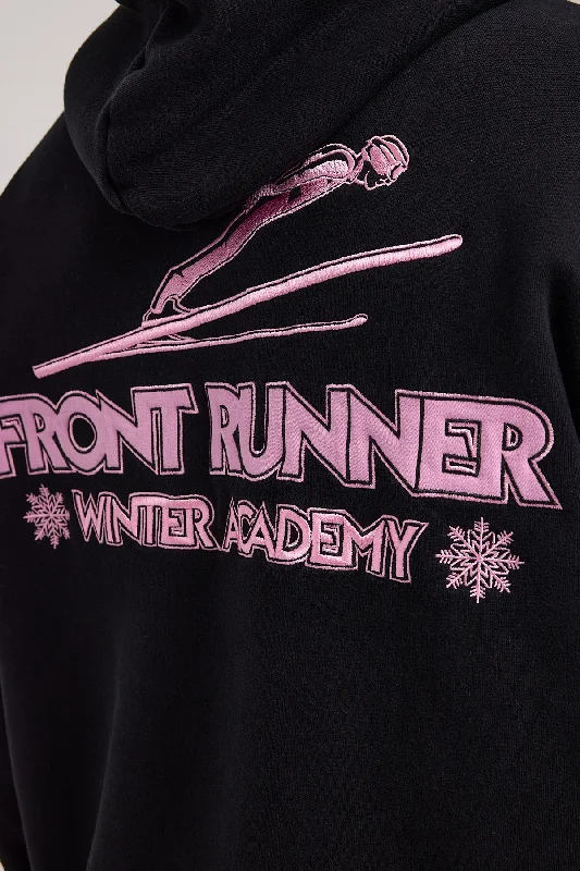 Front Runner Winter Academy Hoodie Black Wash