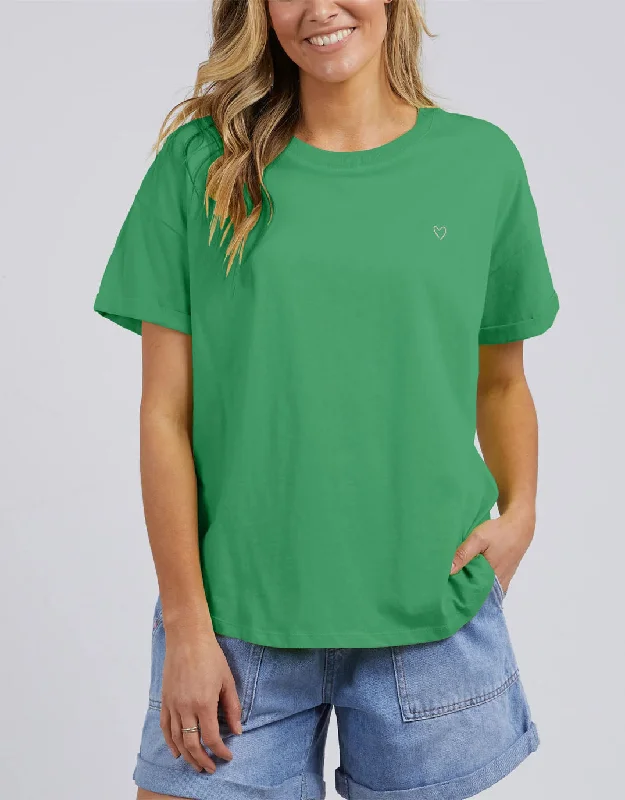 Halli Short Sleeve Tee - Greenbriar