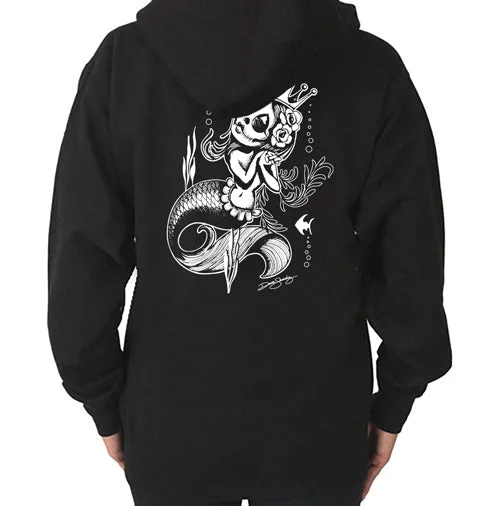 Queen of the Sea Zippered Hoodie