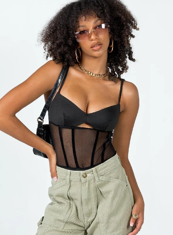 Reynton Bodysuit Black