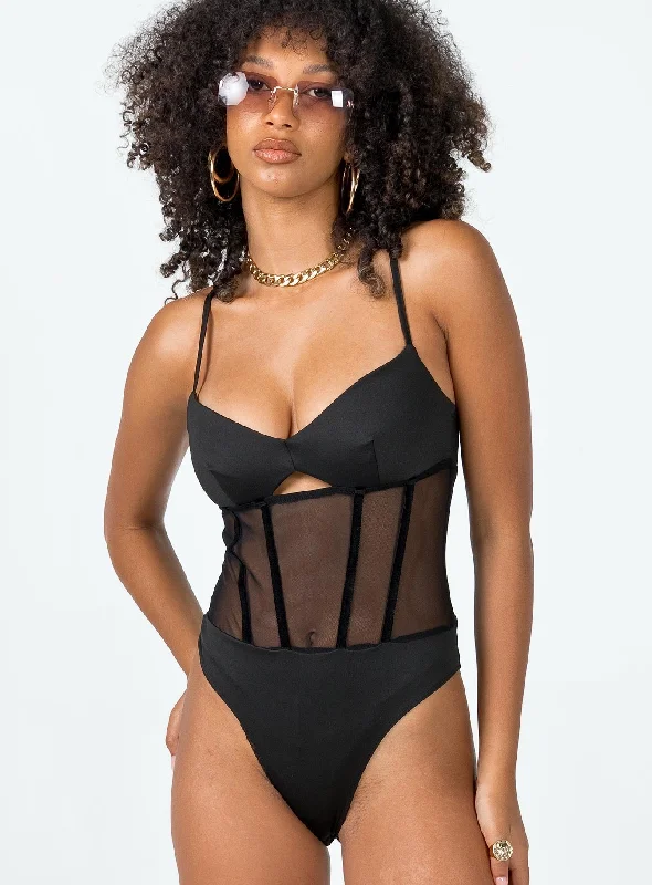 Reynton Bodysuit Black