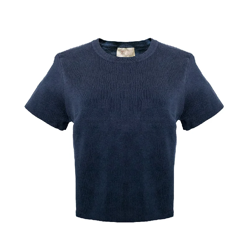 MASON'S DAUGHTER Stella Top, Navy Knit