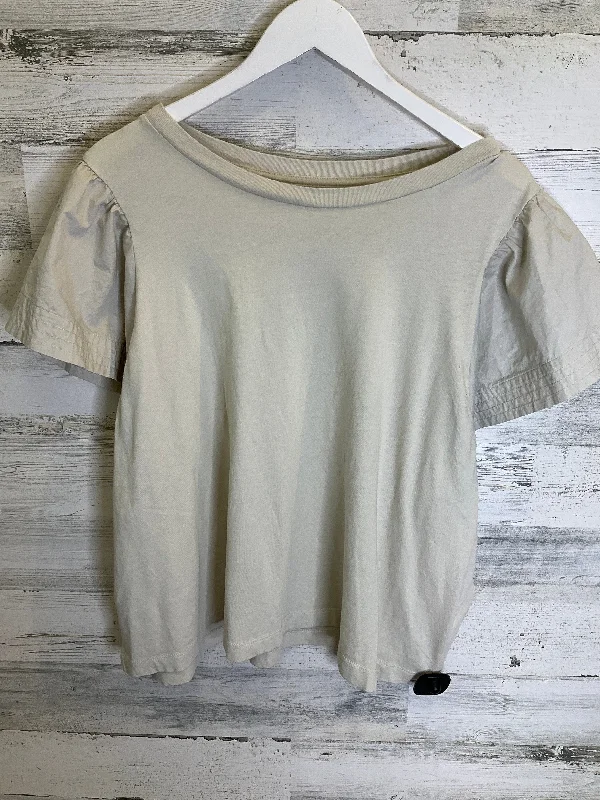 Beige Top Short Sleeve Old Navy, Size Xxl