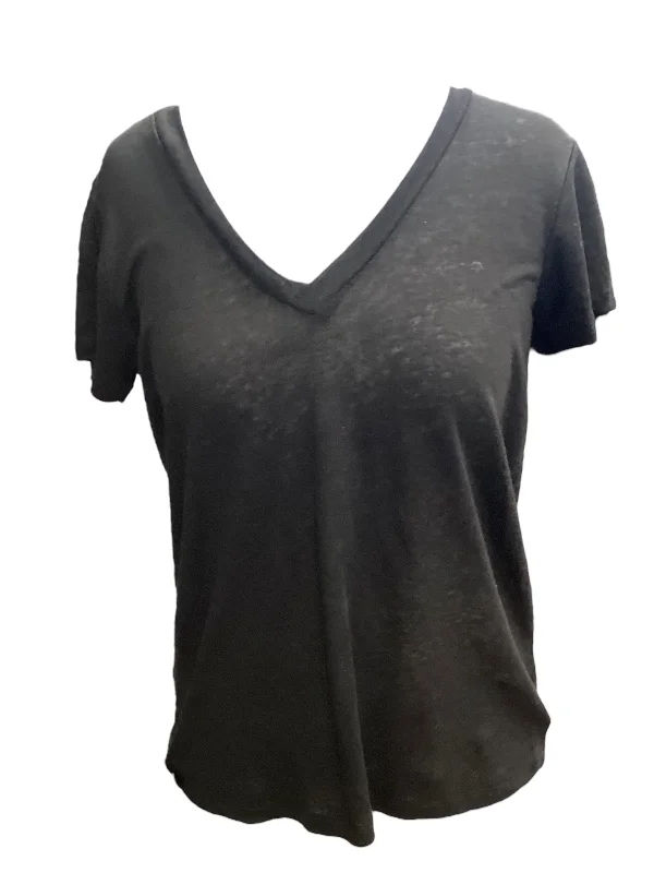 Black Top Short Sleeve J. Crew, Size M