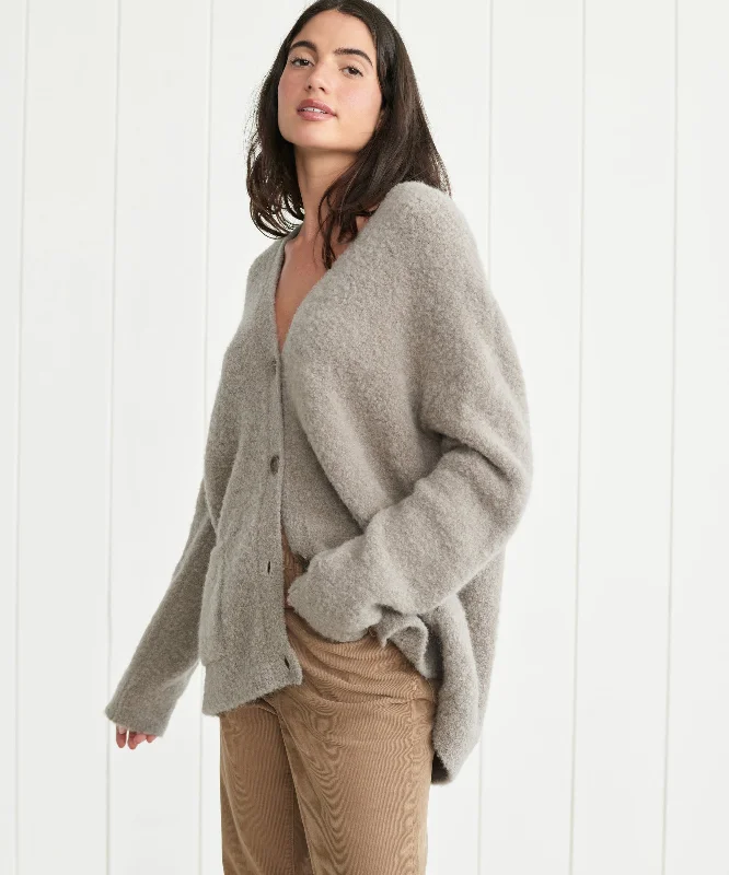 Boucle Cocoon Cardigan