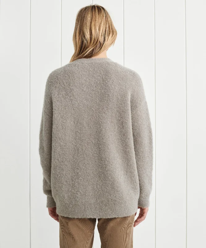 Boucle Cocoon Cardigan