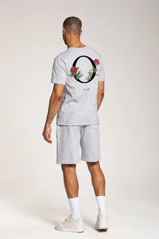 Men's O-Roses T-shirt - Grey