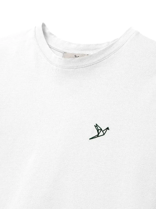 Women's Small Logo tailored T-shirt - White