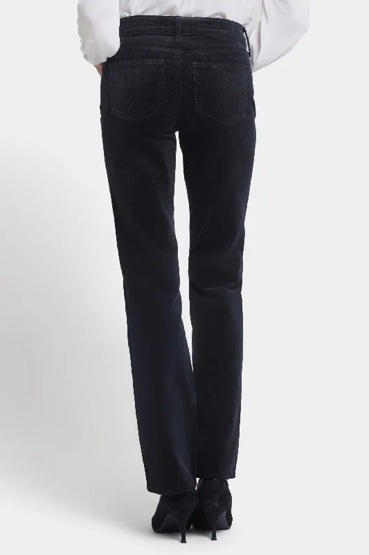 Marilyn Straight Pants - Black