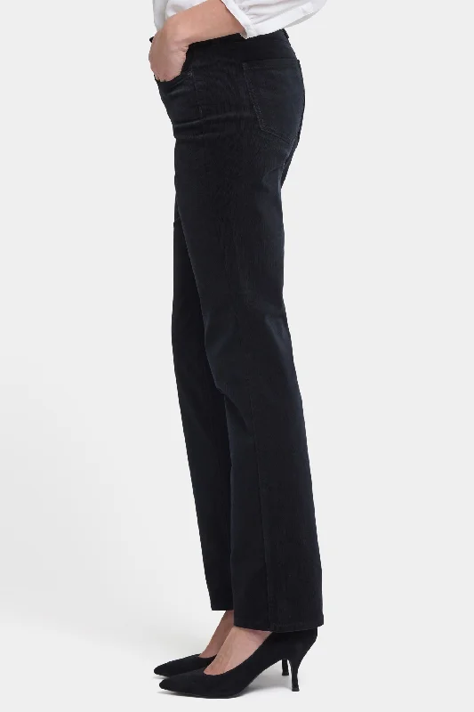 Marilyn Straight Pants - Black