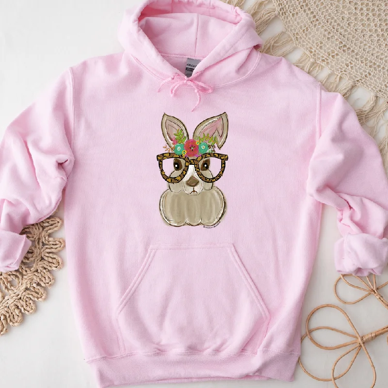 Nerdy Rabbit Hoodie (S-3XL) Unisex - Multiple Colors!