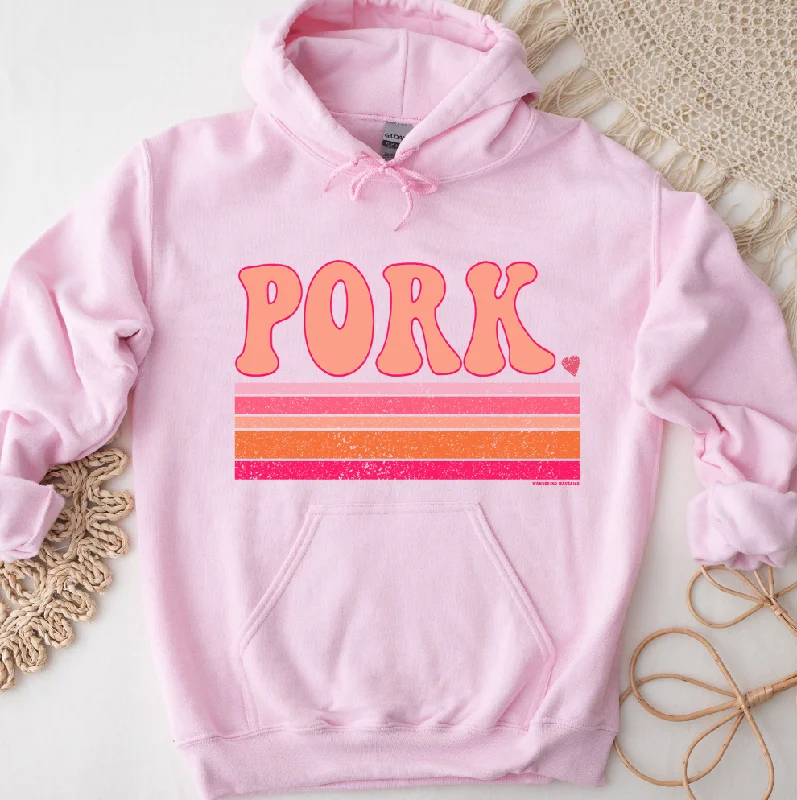 Peachy Pork Hoodie (S-3XL) Unisex - Multiple Colors!