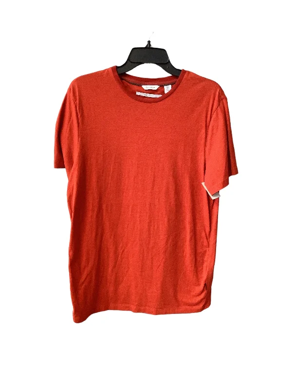 Red Top Short Sleeve Calvin Klein, Size M