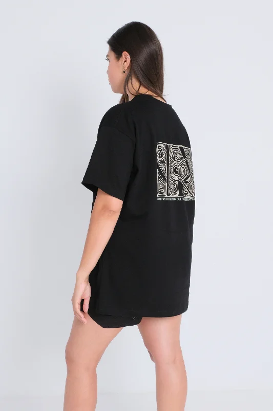 Rhythm Oversized Tee (Heavyweight) - Black