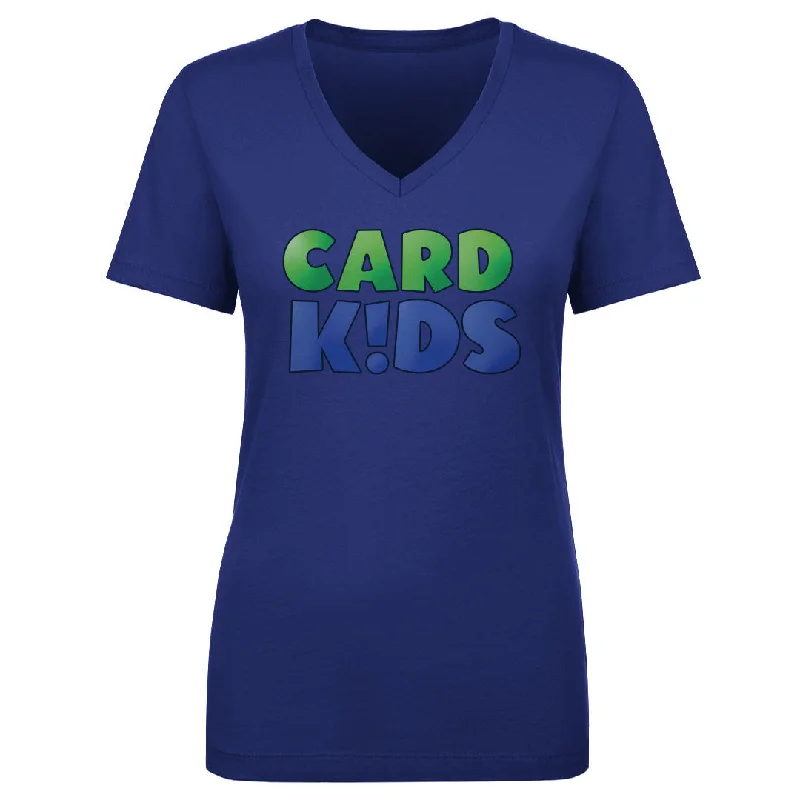 Women's V-Neck T-Shirt / Royal Blue / S