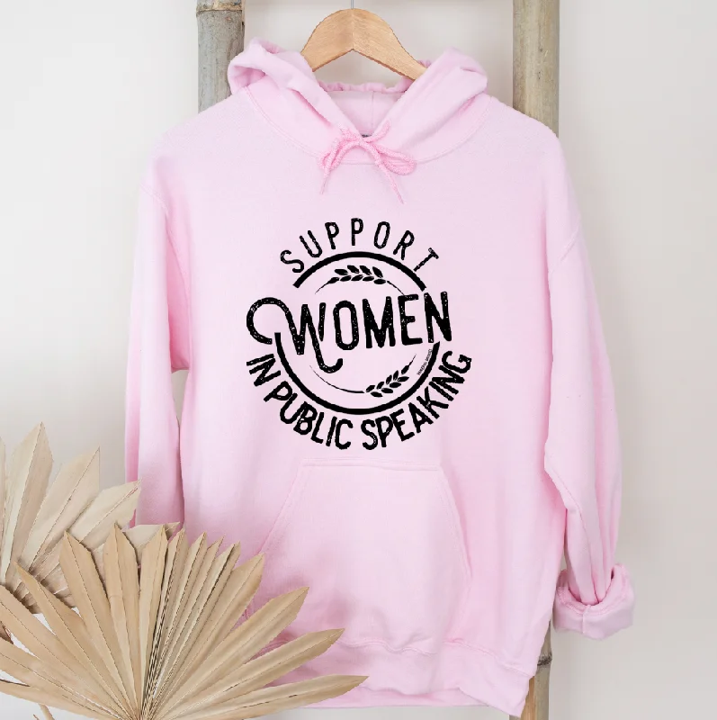 Support Women in Public Speaking Hoodie (S-3XL) Unisex - Multiple Colors!