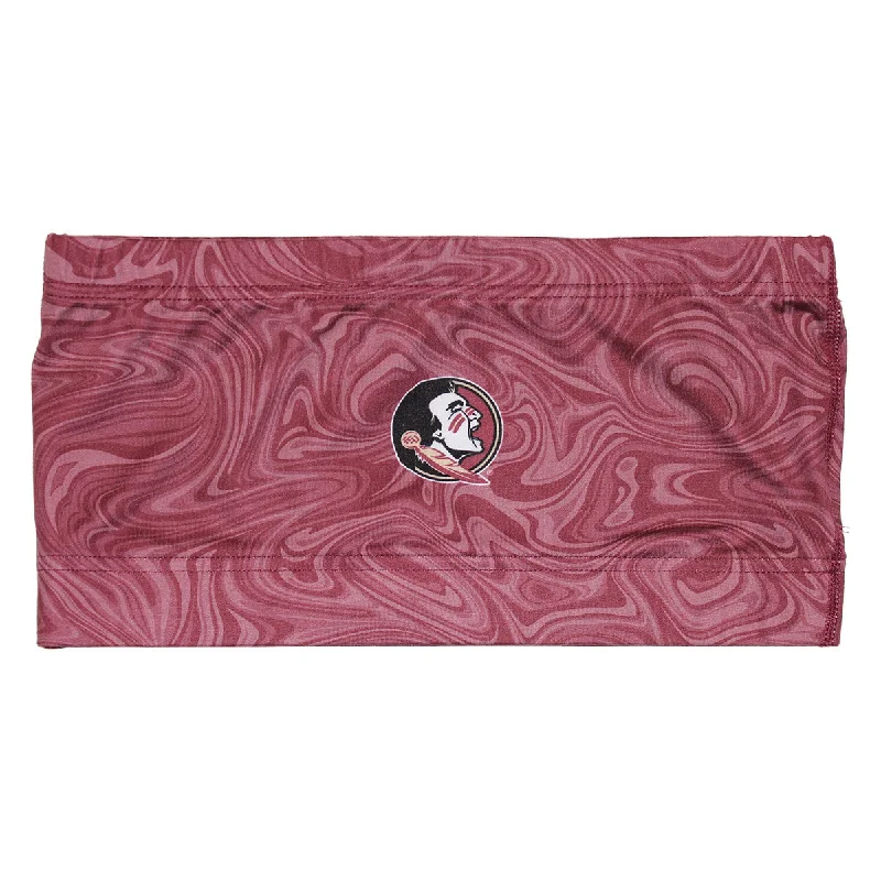 ZooZatz Women's Seminole Logo Swirl Design Bandeau - Garnet